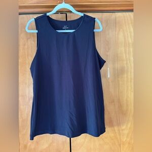 CJ Banks Deep Blue Tank Top
